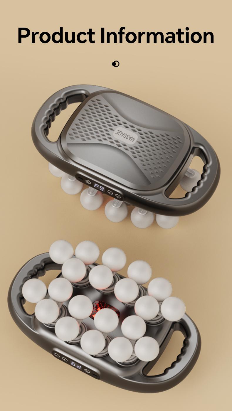 BENBO 20-Ball Massage Gun with 30 Levels & 9 Modes, Quiet Muscle Massager for Back, Shoulders, Legs & Feet, Adjustable Intensity for Daily Relaxation BENBO 20-Ball Massage Gun with 30 Levels & 9 Modes, Quiet Muscle Massager for Back, Shoulders, Legs & Feet, Adjustable Intensity for Daily Relaxation