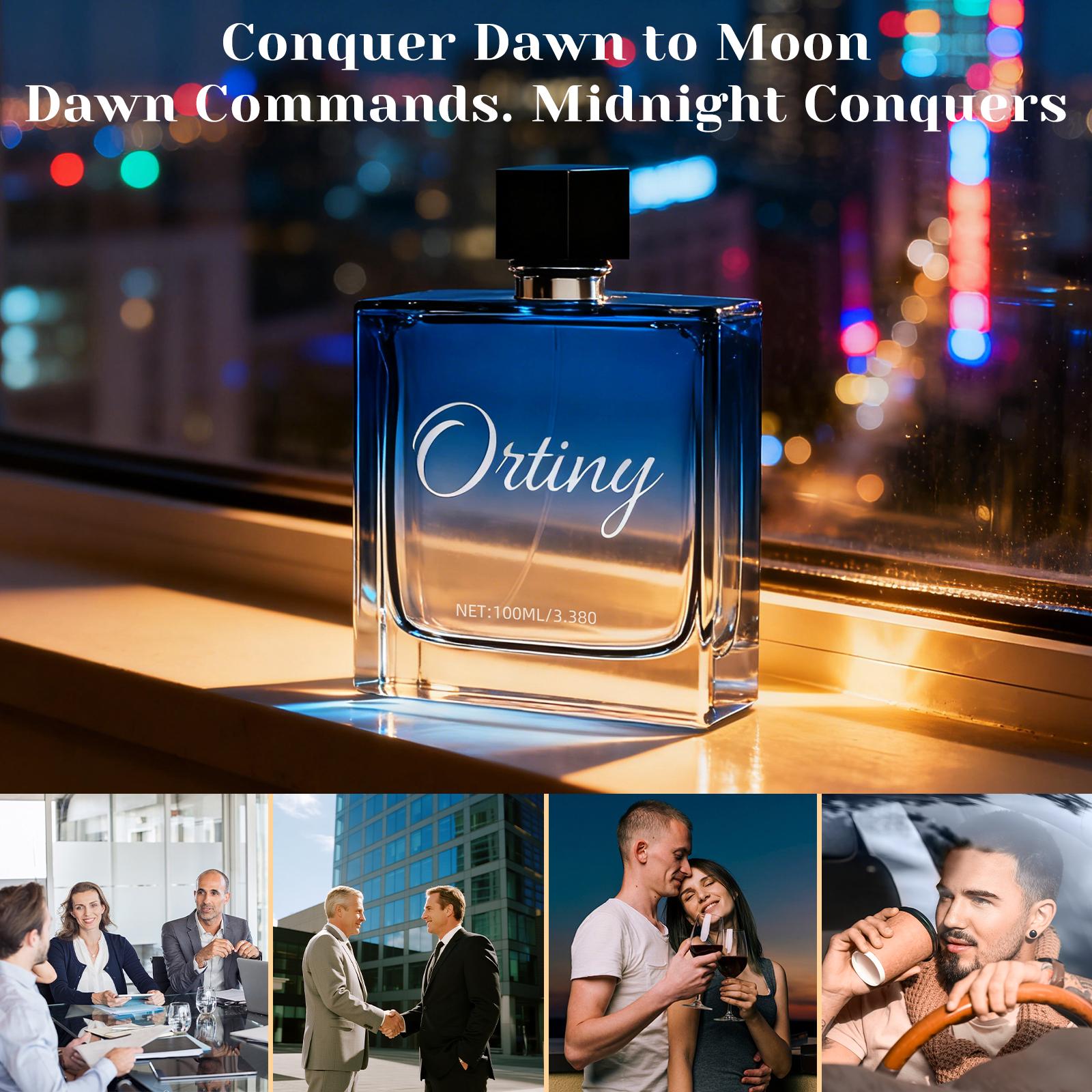 Ortiny | Aromatic Fougère Cologne for Men | Bergamot, Geranium & Amber Blend | Long Lasting 100ml Eau de Toilette