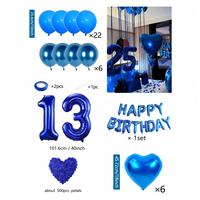 13th Birthday Balloon Set