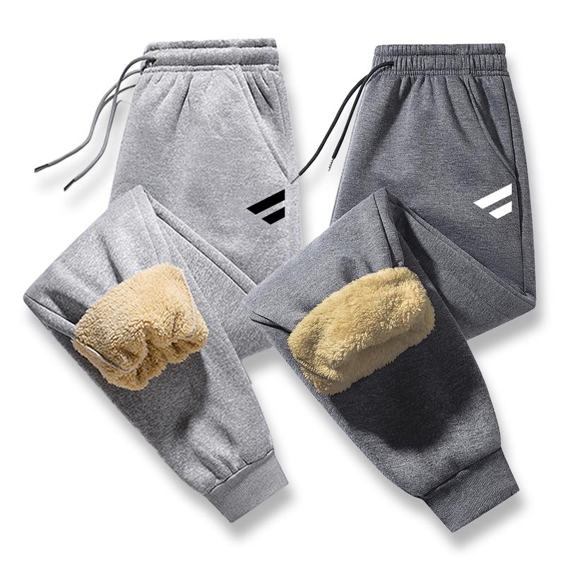 Mens Thermal Fleece Lined Pants Winter Casual Trousers Thick Warm Soft Comfortable for Outdoor Sports and Daily Wear Mens Thermal Fleece Lined Pants Winter Casual Trousers Thick Warm Soft Comfortable for Outdoor Sports and Daily Wear