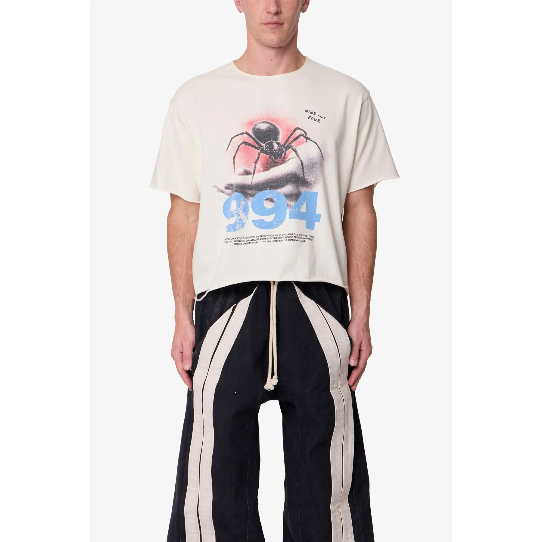mnml Black Widow Tee - Off White