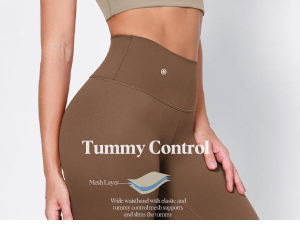 ODODOS ODLIFT Compression Leggings for Women, 25" / 28" High Waist Workout Yoga Pants