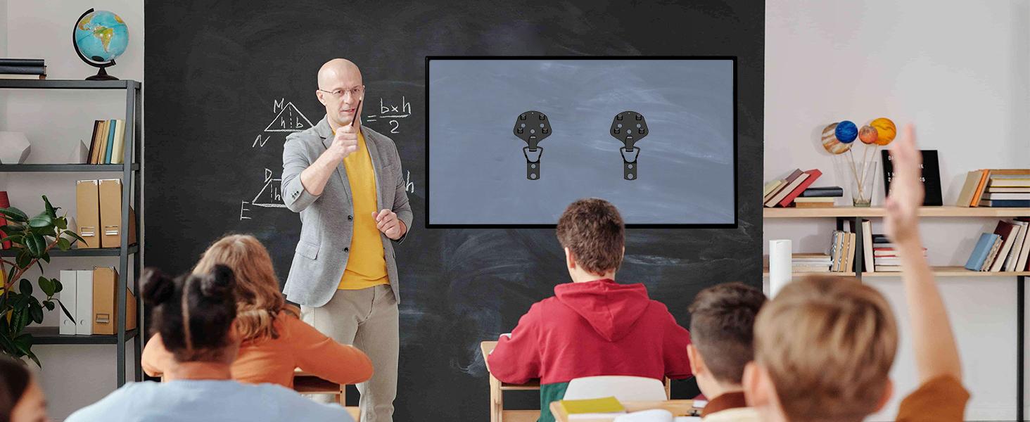 Forge Mount TV Wall Mount, Nailless - Patented Easy to install, nailless drywall TV wall mount for 19-100 inch TVs/mounts, up to 165 lbs Nailless TV mount/rental friendly and easy to install Low Pressure lgoled miniled Home