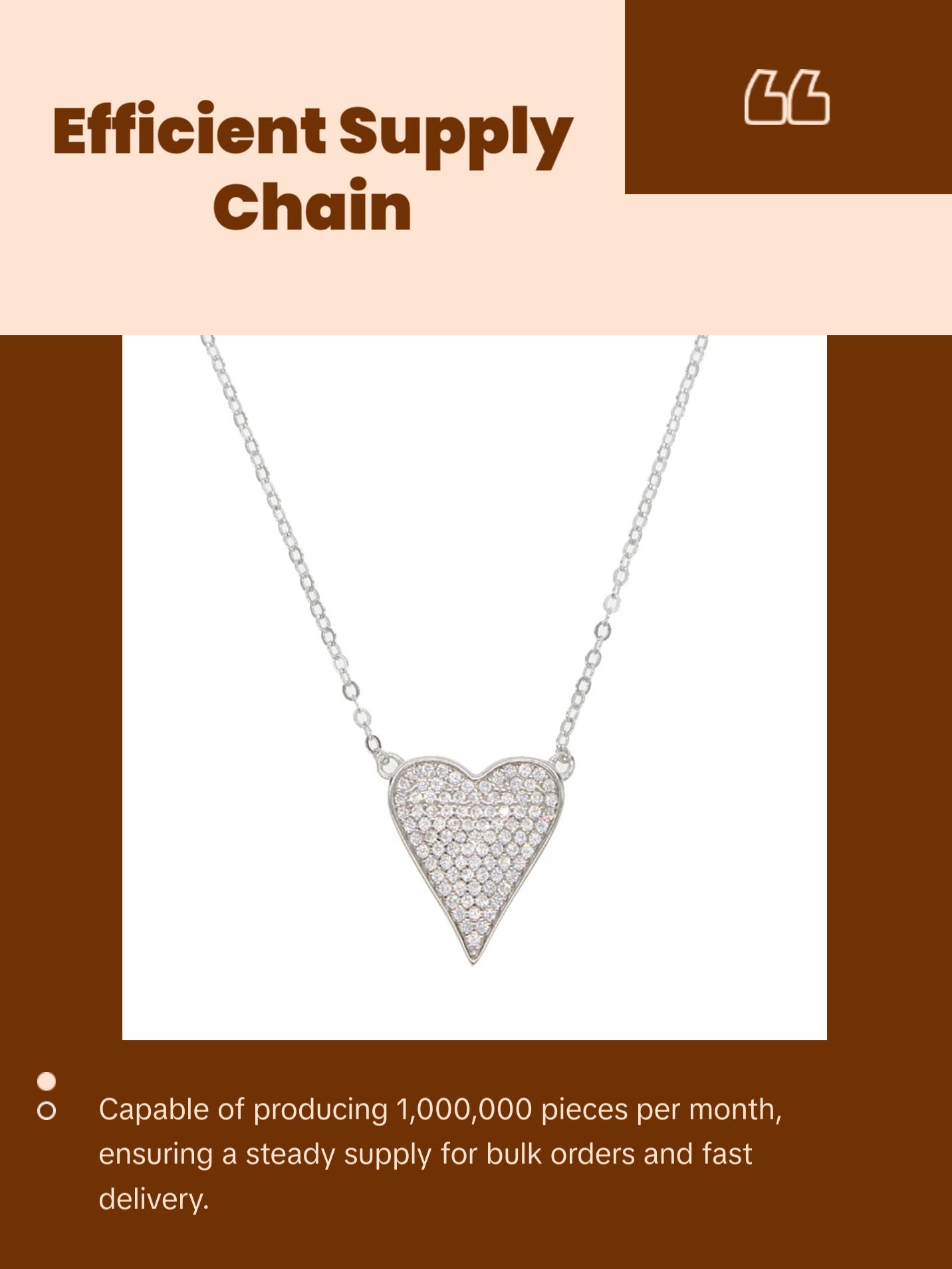 valentines gift lovely heart pendant necklace micro pave cz heart cute heart promise valentines gift fine 925 silver jewelry