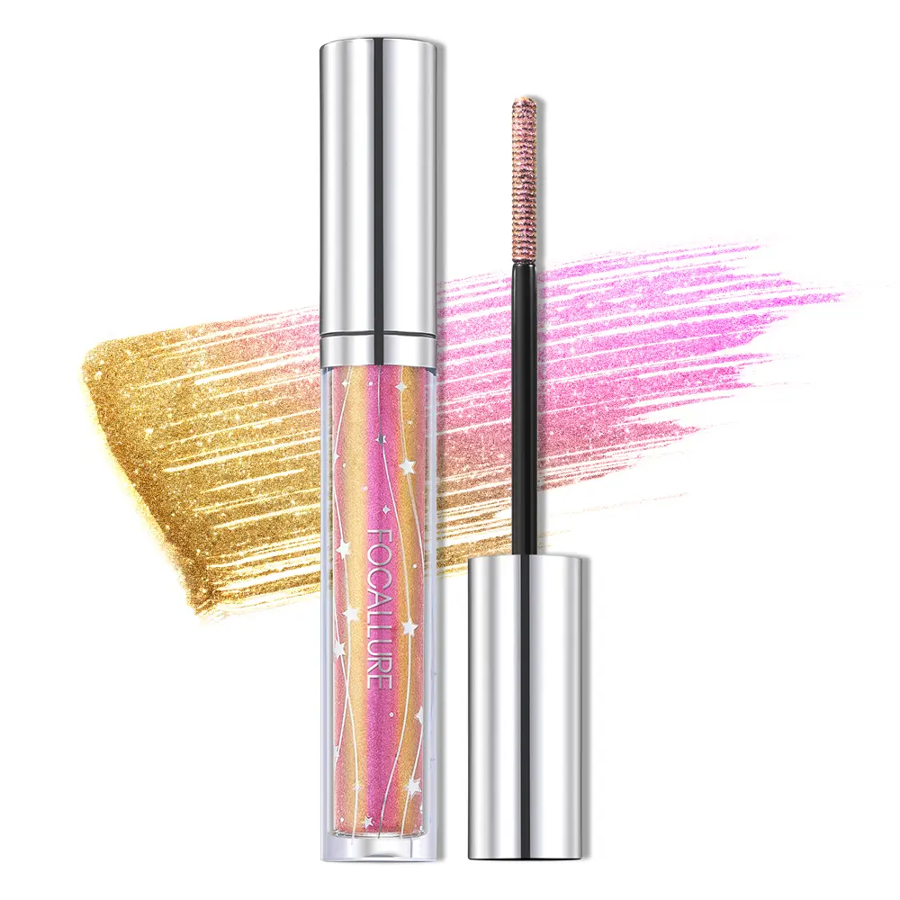 FOCALLURE Star Drifter Glitter Mascara #PK03 - Vanity of Galaxy Lash Makeup Cosmetic Diamond Sequins Dynamic#backtoschool