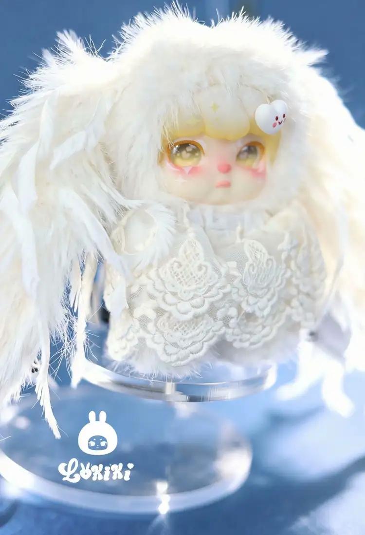 LOKIKI Paper Star Collector Series Plush Blind Box, Cute Stuffed Doll Display & Trendy Collectible Gift for Girls, Desk Decor Showpiece.