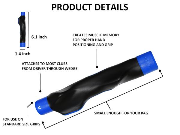 Arttodo Golf Grip Trainer, Fix Swing Grip, Golf Grip Training Aids, Fix Hand Position & Grasp, Master Correct Grip Posture, Golf Gifts
