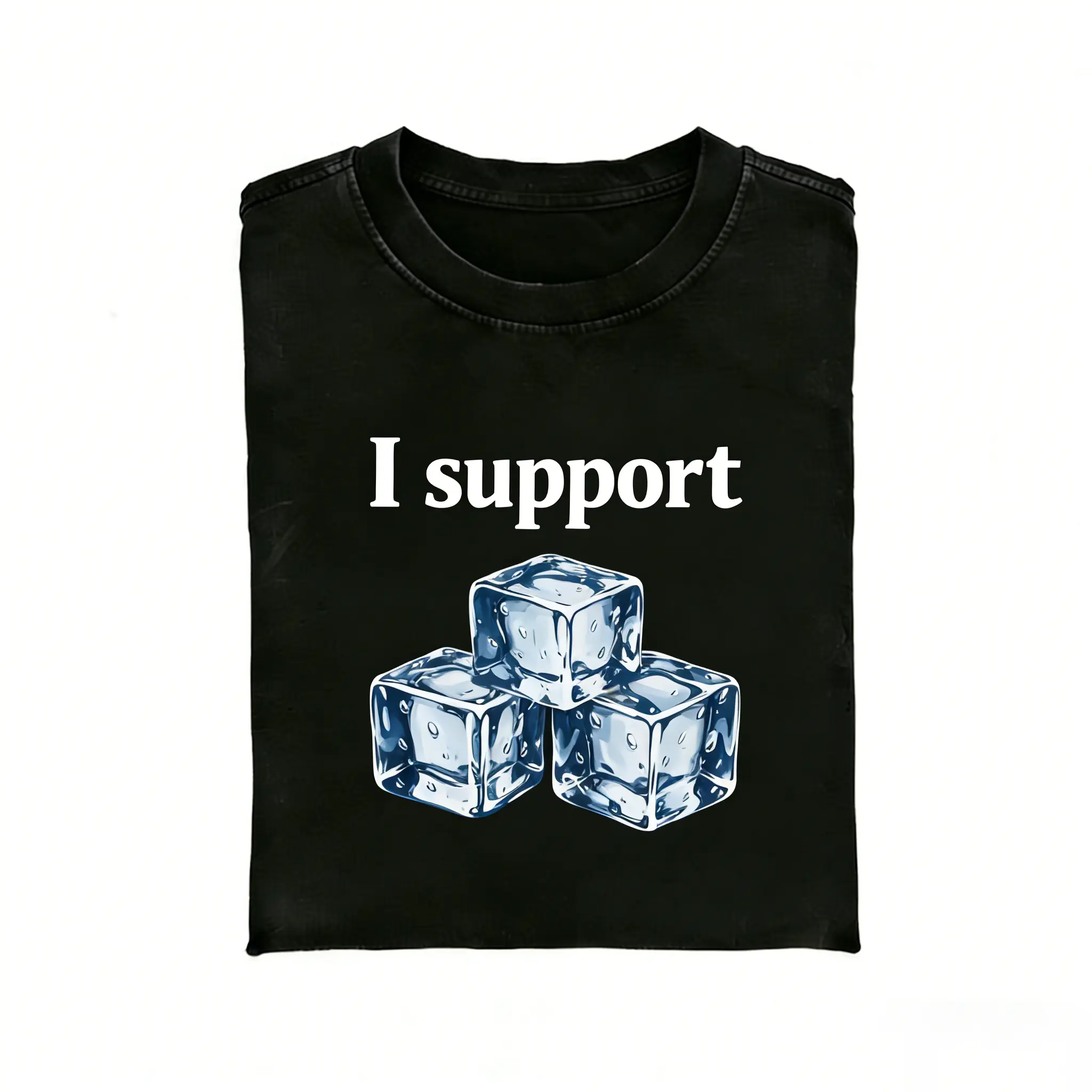 I Support ICE T-Shirt, Graphic Tees For Woman And Men, ICE Immigration Supporter, Soft Cotton Unisex T-Shirt A303