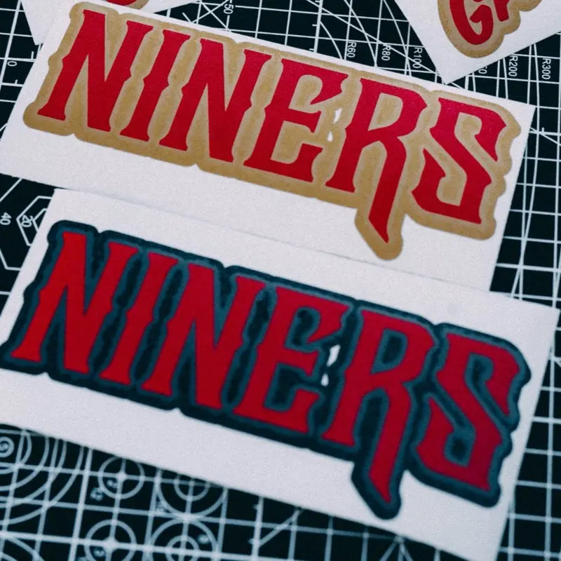 NINERS DECAL