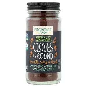 Frontier Co-op Organic Cloves, Ground, 1.9 oz (53 g)