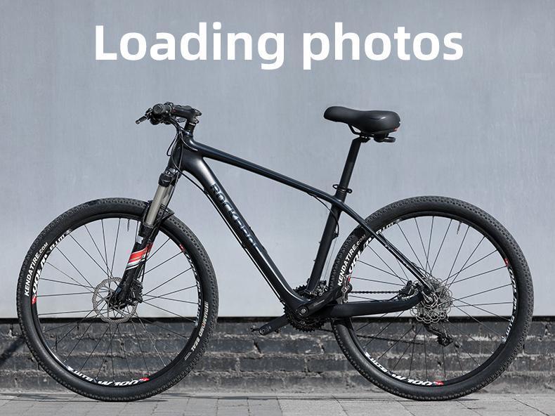 ROCKBROS Comfort Bike Saddle Mountain Bicycle Accessories for Men Women Wide Bike Seat Cushion Dual Shock Absorbing with Reflective Strip