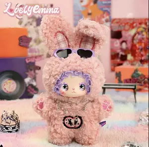 (buy 3 get 1 free)LOVELY EMMA Punk Series,Designer toys, plush toys, bag charms, desk decorations