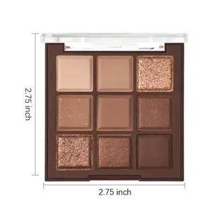 Eye Shadow Palette,Rose Gold Bronze Cream Eyeshadow Palette Makeup, Eyeshadow for Eyes Long Lasting Naturing-Looking