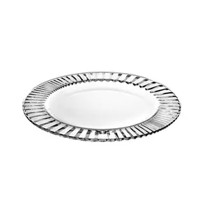 Diva - Salad / Dessert Glass Plate (Set of 6)