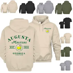 2026 Masters Golf Tournament Hoodie – Augusta Championship Inspired Graphic Pullover, Vintage Golf Fan Sweatshirt, Classic Golf Lover Hoodie Gift for Men