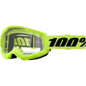 Strata 2 Junior Goggle Neon Yellow Clear Lens
