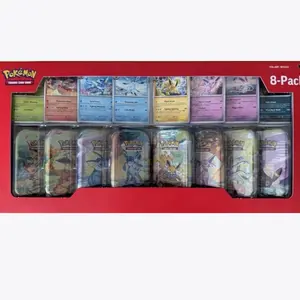 Prismatic Evolutions Pokemon 8 Pack Mini Tins
