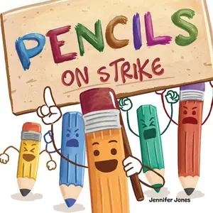 Pencils on Strike: A Funny, Rhyming, Read Aloud Kid's Book For Preschool Paperback – September 22, 2021