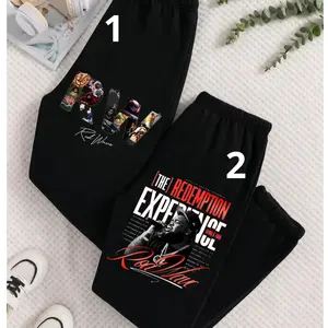 Rapper Rod Wave Sweatpants, Hip Hop The Redemption Experience Tour 2025 Pants, Redemption Clothing, Music Gift For Fans, USA Made
