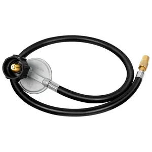 Blackstone 5471 Propane Adapter Hose & Regulator for 20 Lb Tank, Gas Grill & Griddle - Weather Resistant & Corrosion Resistant - Extends Up to 3 Feet