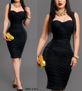 Sophie Dress- The dress features a classic design, perfect for various occasions. The blend of materials ensures a balance between comfort and style.