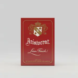 Aristocrat 727 Crimson 110th Anniversary – Half Brick (6 Decks)