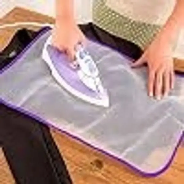 Pack of 2 Heat Protective Ironing Cloth Scorch Saving Mesh Pressing Pad 35.4" x 15.7"