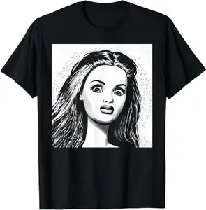 Funny Disgusted Doll Face Meme Funny Doll Meme T-Shirt