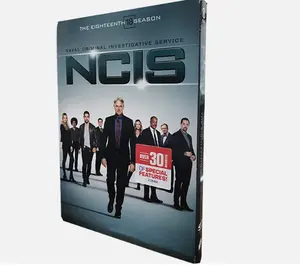 NCIS Naval Criminal Investigative Service Complete Season 18 English Crime Drama DVD - Brand-New and Factory-Sealed, Action-Packed, Fresh Challenges, Gift for Fans, Fans of the Series