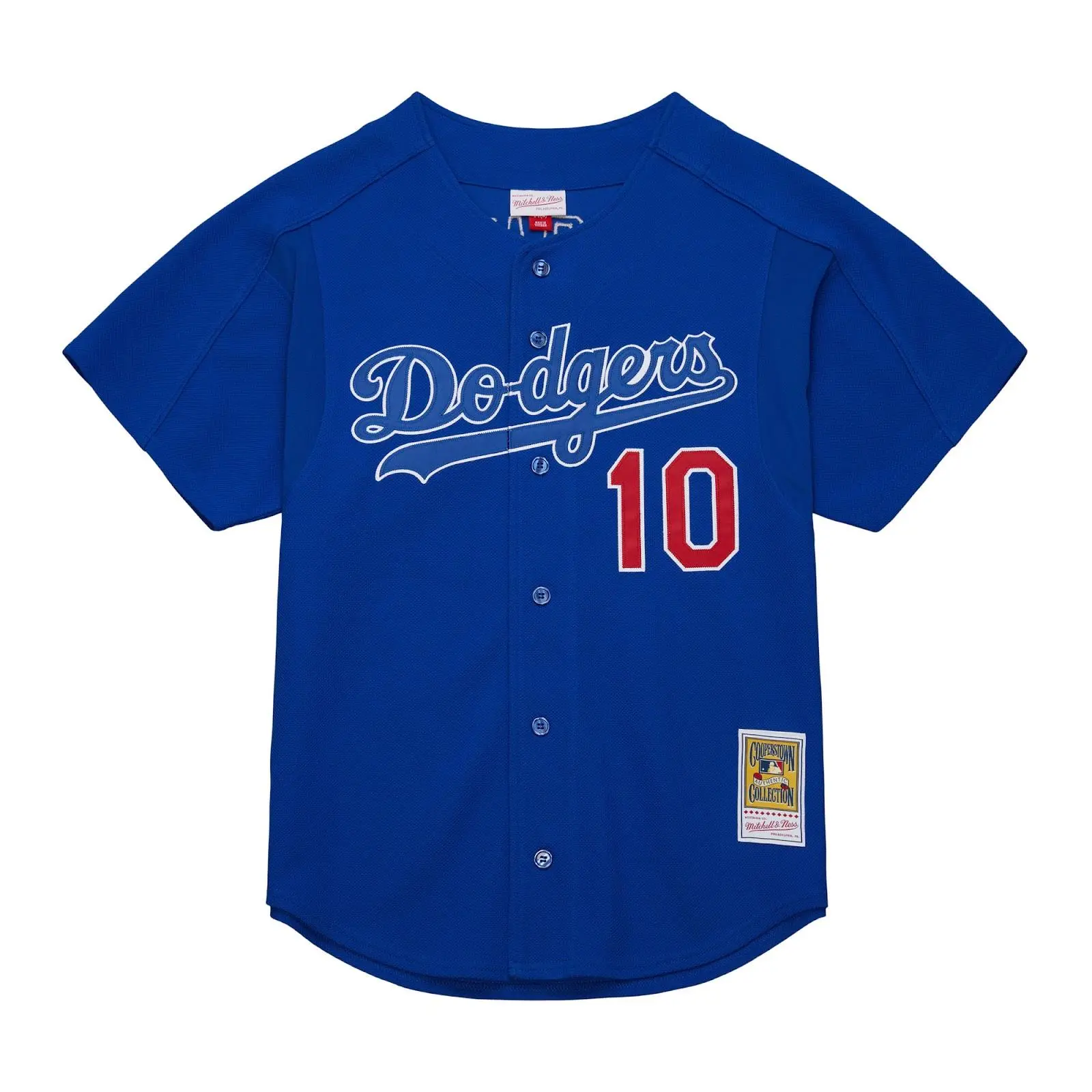 Hideo Nomo Los Angeles Dodgers Royal 2004 Authentic Batting Practice Jersey MLB Throwback Baseball Cooperstown Fan Gear Mitchell & Ness