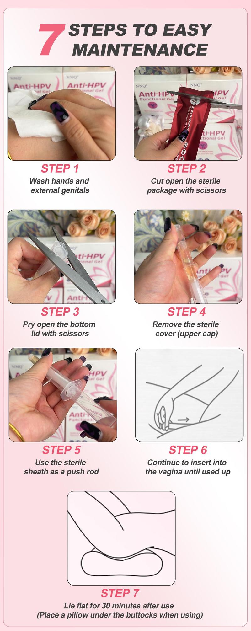 [TikTokShopBlackFriday] NNQ Feminine Intimate Gel | Firming & Moisturizing, Stress-Relieving & Relaxing, Enhanced Sensory Experience, Caring for Your Intimate Area | 5-pack