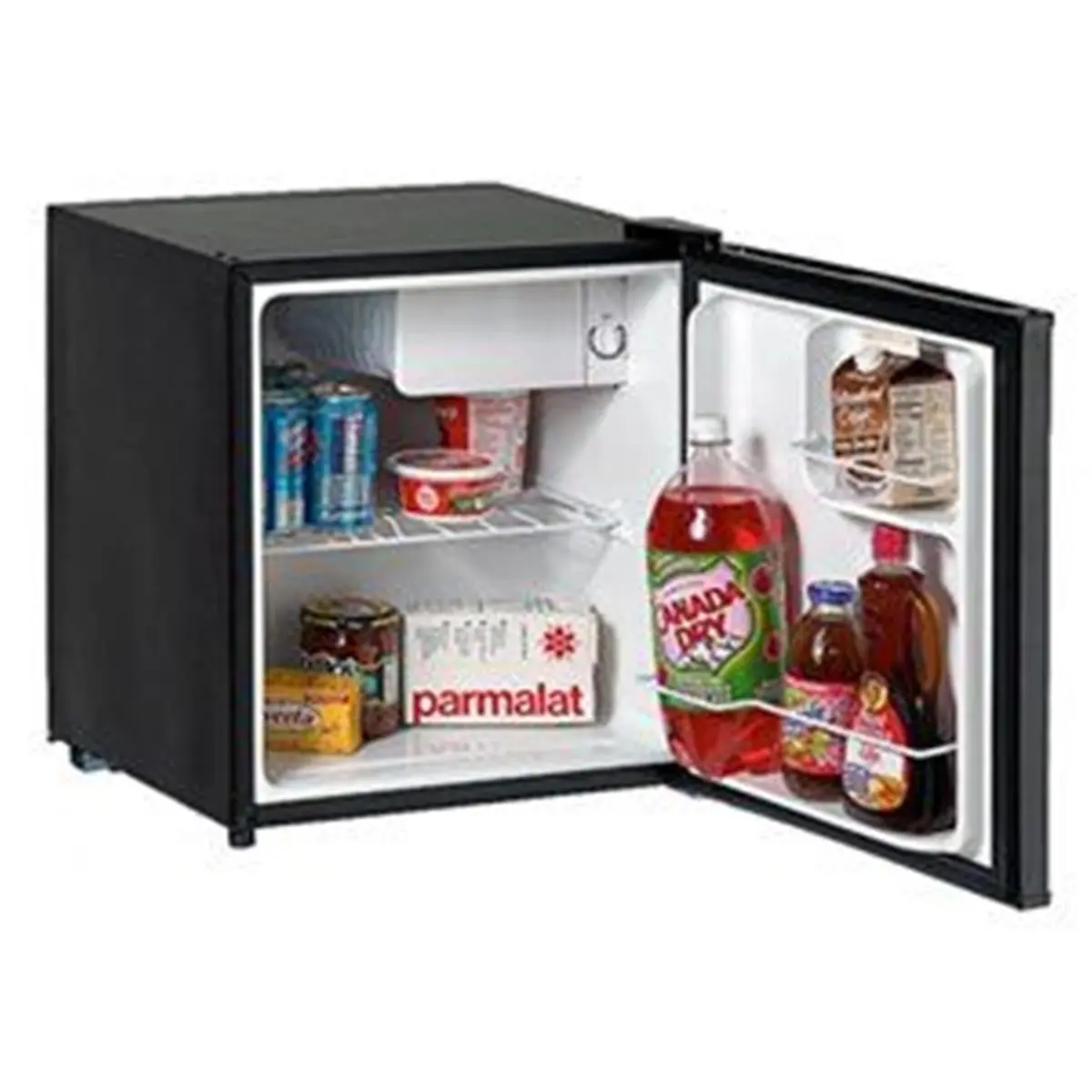 Avanti Products 245245 Compact Refrigerator - 1.7 cu. ft., Black, Full Temp Ctrl, Manual Defrost
