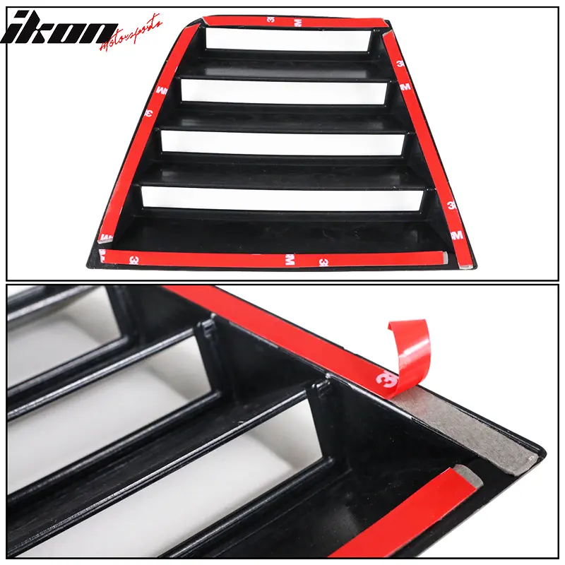 Side Window Scoop Louver for Dodge Charger 2011-2023 V1 Carbon Fiber Print