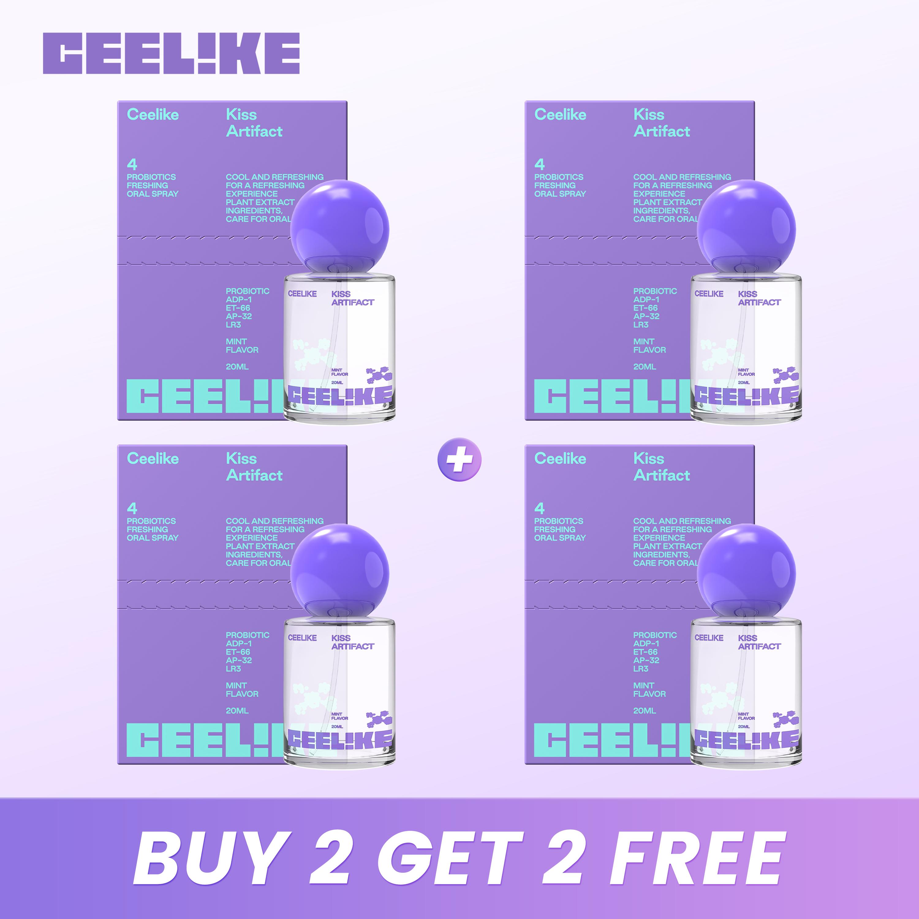 BOGO ! CEELIKE Probiotic Oral Spray | 20ml Ultimate Long-Lasting Freshness & Oral Care | Portable, Sugar-Free & Must-Have