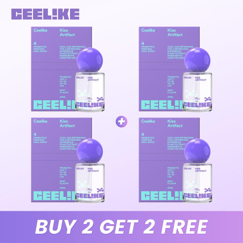 BOGO ! CEELIKE Probiotic Oral Spray | 20ml Ultimate Long-Lasting Freshness & Oral Care | Portable, Sugar-Free & Must-Have