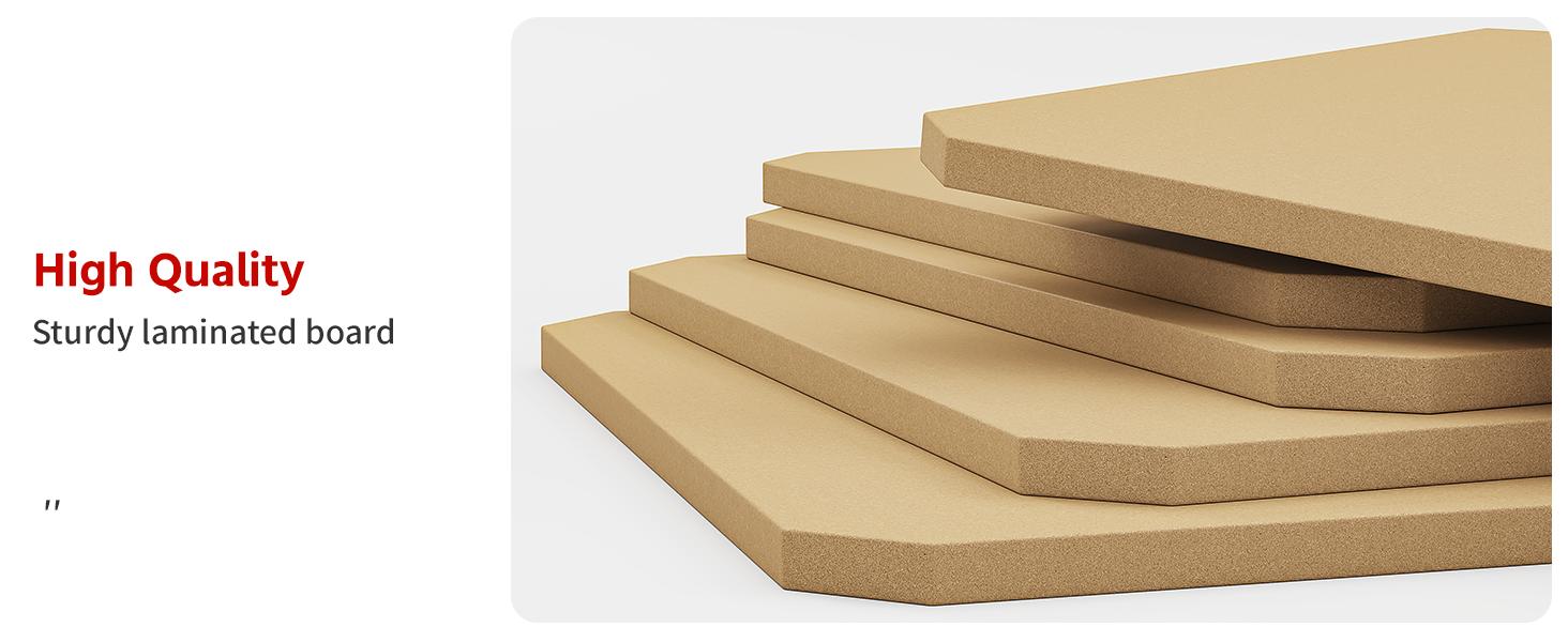 Raybee Shelf Standing Utility Shelves for Home Garage Kitchen Office Metal Frame Adjustable Storage Rack Rolled Edge Column Shelf with MDF Board Panel Raybee Shelf Standing Utility Shelves for Home Garage Kitchen Office Metal Frame Adjustable Storage Rack Rolled Edge Column Shelf with MDF Board Panel