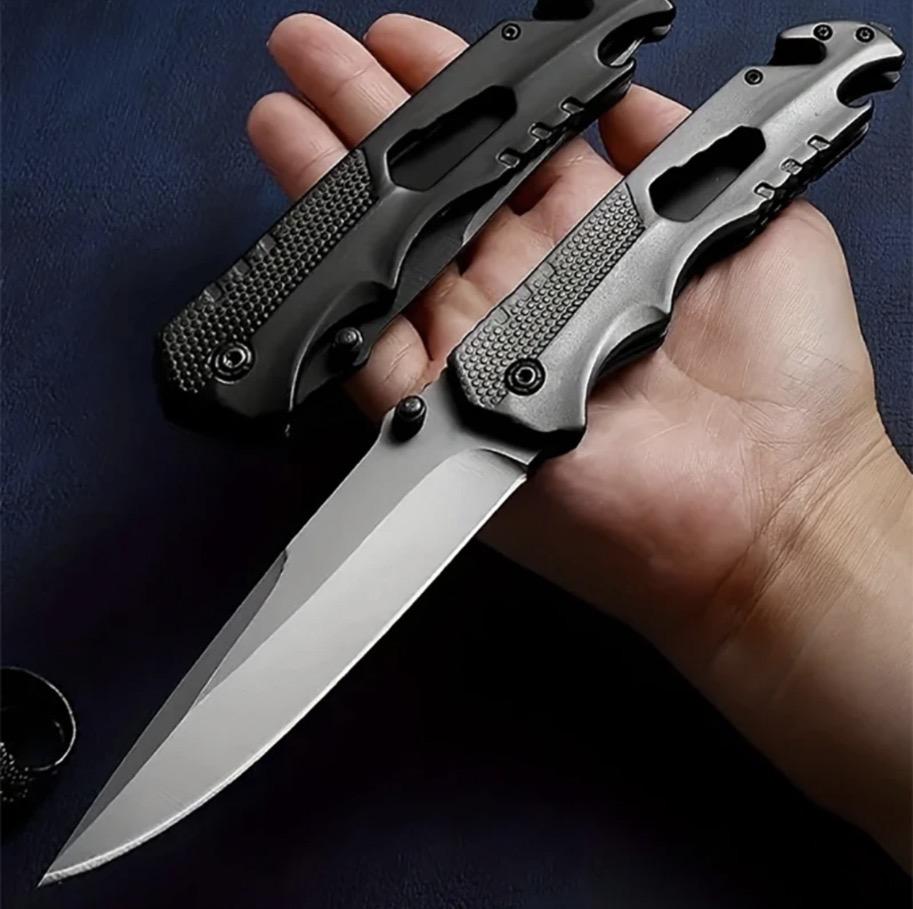 Christmas gift | Stainless Steel Multi-Function Folding Knife High Hardness Sharp Portable Fruit Knife Durable for Outdoor Camping and Tactical Use,OutdoorFun,Halloween Gift