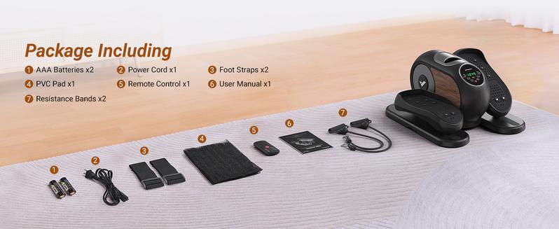 Merach Under Desk Elliptical Machine for Home,Ellipse Leg Exerciser for Seniors with 12 Adjustable Speed Quiet & Portable Seated Pedal Exerciser with Remote Control & Non-Slip Pad Merach Under Desk Elliptical Machine for Home,Ellipse Leg Exerciser for Seniors with 12 Adjustable Speed Quiet & Portable Seated Pedal Exerciser with Remote Control & Non-Slip Pad