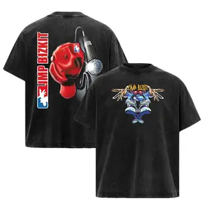 Vintage Limp Bizkit Graphic Rap Rock Metal Tour Unisex Graphic WASHED tee