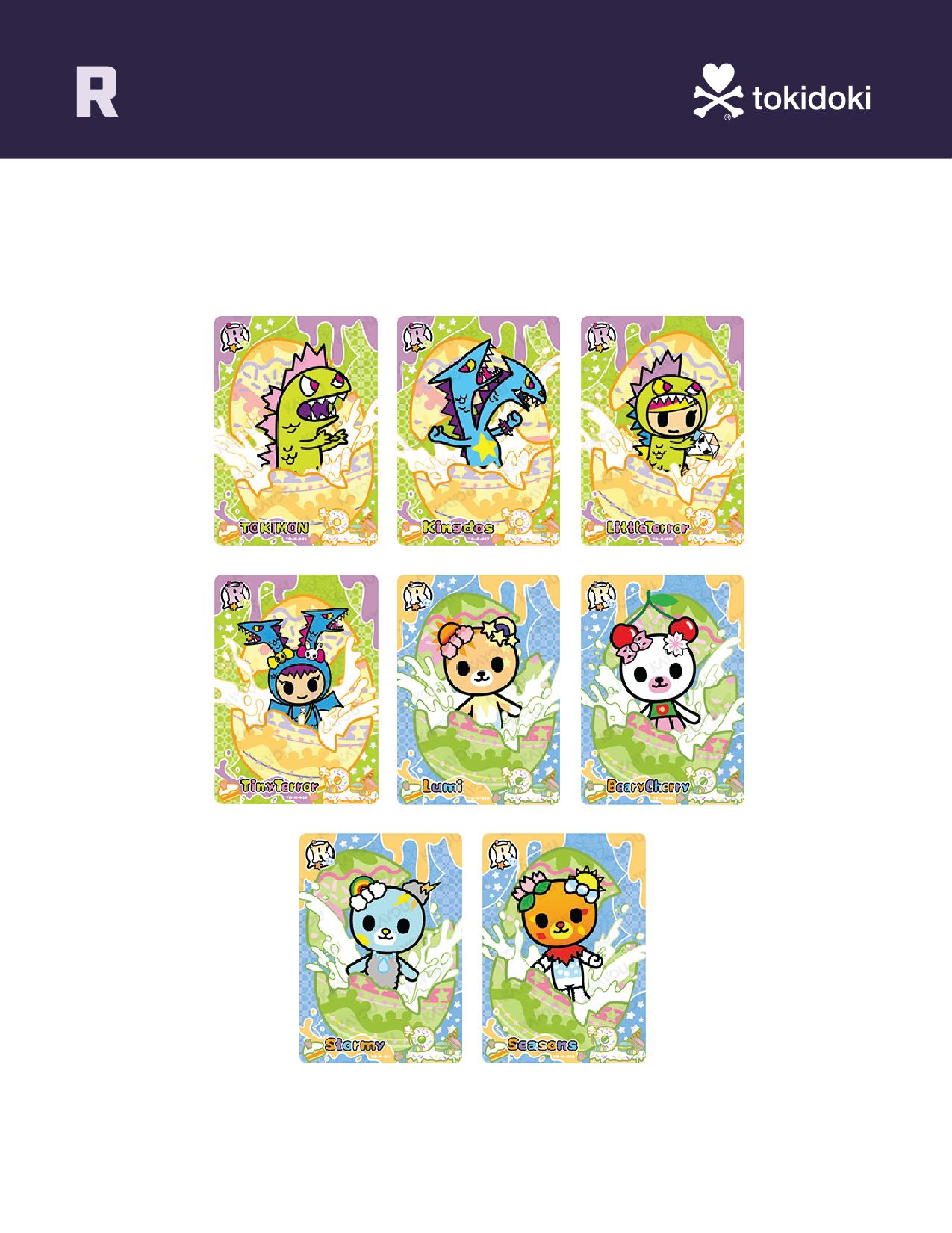 [SEALED]KAYOU tokidoki Wonder Voyage Collection Cards - Roaming Edition English