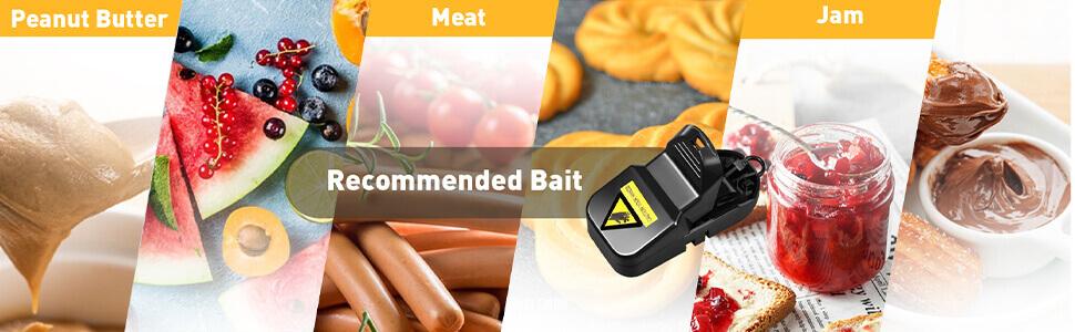 VRXVR Mouse Traps 12-Pack, Indoor Outdoor Use, Reusable ABS Plastic, High Sensitivity Quick Kill, Easy Setup, Safe No Touch Design, Small Mice Catchers for Home