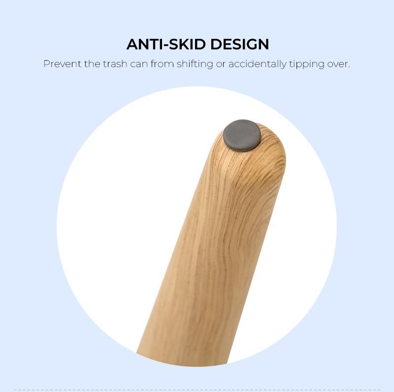 PUKOMC Smart Trash Can – Motion Sensor Touchless Bin, Auto Close Lid, Waterproof 2.6-Gal – Compact For Kitchen/Office