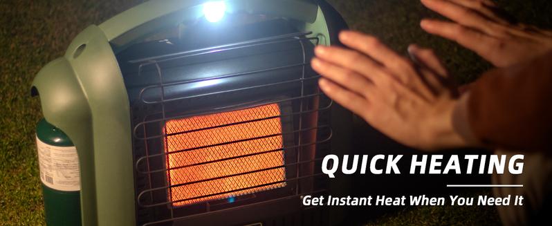 THE BOSS Propane Heater, Outdoor Portable Heater, Camping Propane Heater, Outdoor Patio Heaters Heating System Christmas Gift