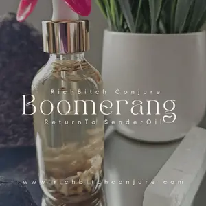 Rich Bitch Conjure's Boomerang Return To Sender Oil