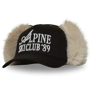 ALPINE SKI CLUB - BLACK & FUR