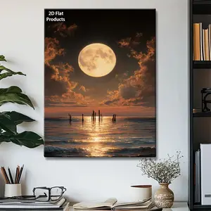 2D Flat, 2D Flat 1pc poster wedding christmas wall art, New Year Celebration a huge Ready to use, Suitable for bathroom decoration, perfect gift and Halloween decoration, 2D Flat	