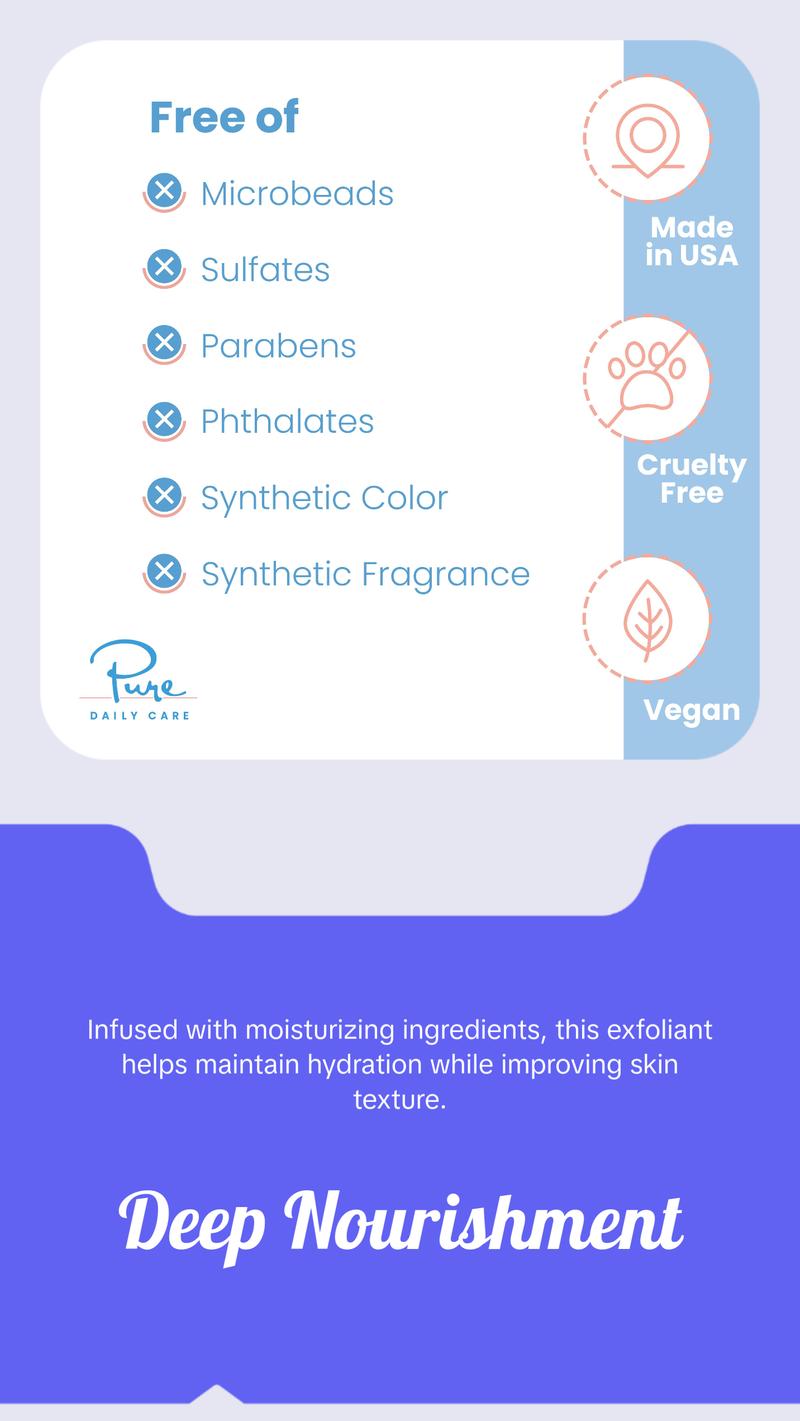 Pure Daily Care MicroDerm Resurfacing Scrub Exfoliant Skin Repair