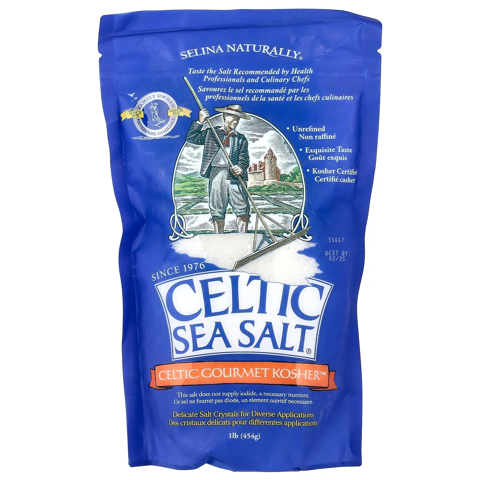 Celtic Sea Salt Celtic Gourmet Kosher™, 1 lb (454 g)