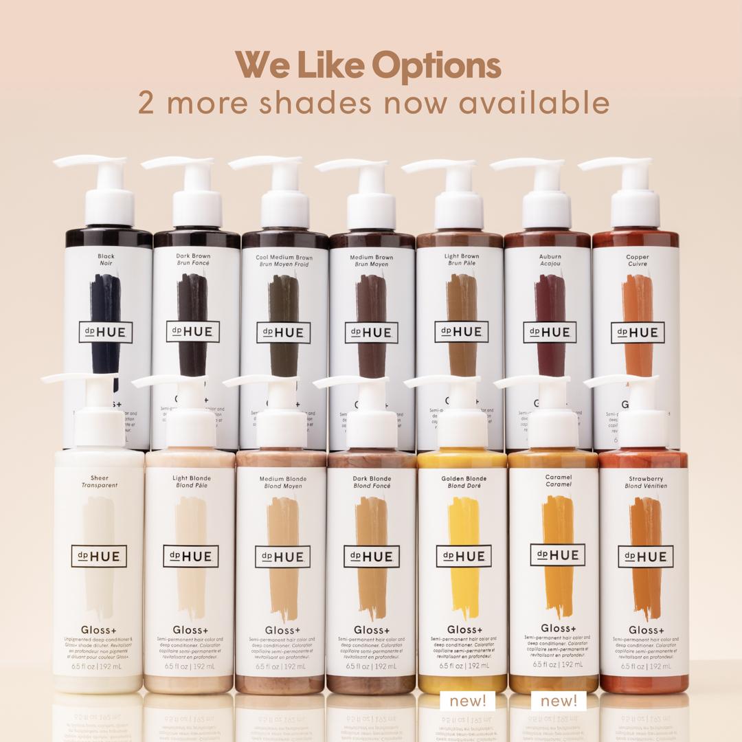 dpHUE Gloss+ - Semi-Permanent Hair Color & Conditioner - Lasts Up to Eight Washes - Paraben, SLS & SLES Sulfate Free - Vegan, Leaping Bunny Certified