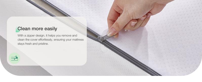 5/6/8/10/12/14 Inch Gel Memory Foam Mattress for Cool Night & Pressure Relief, Medium Plush Feel with Motion Isolating